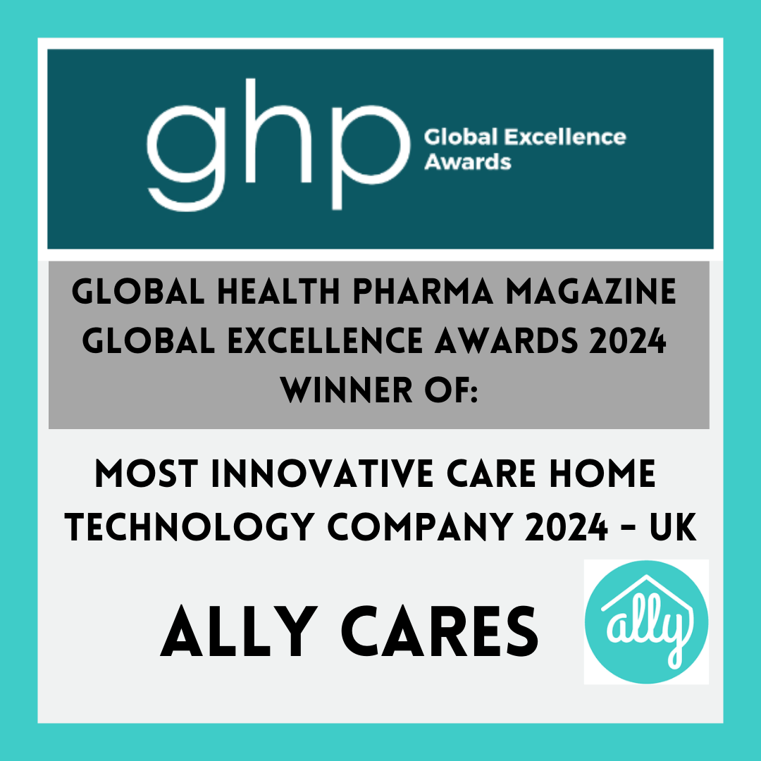 Celebrating Innovation in Care: Ally Cares Wins Prestigious Most Innovative Care Home Technology Company Award