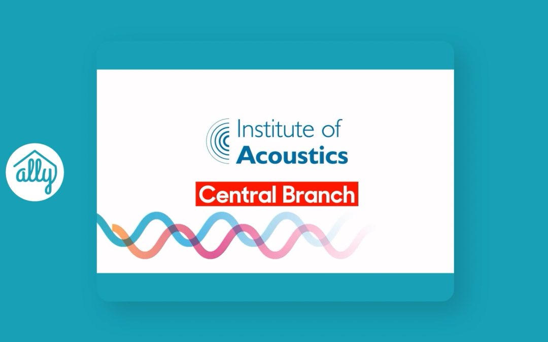 Thomas Tredinnick Speaks at the Institute of Acoustics on Acoustic Monitoring in Care
