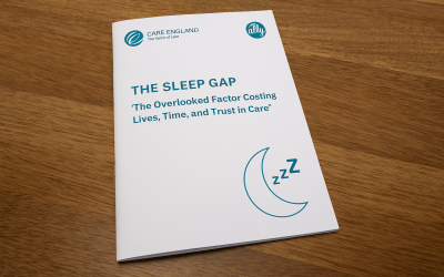 Why Sleep Must Be a Priority in Care: New Report from Care England Highlights Urgent Need for Action