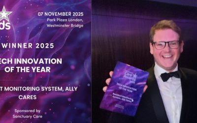 Ally Cares Wins Tech Innovation of the Year at the National Care Awards 2025